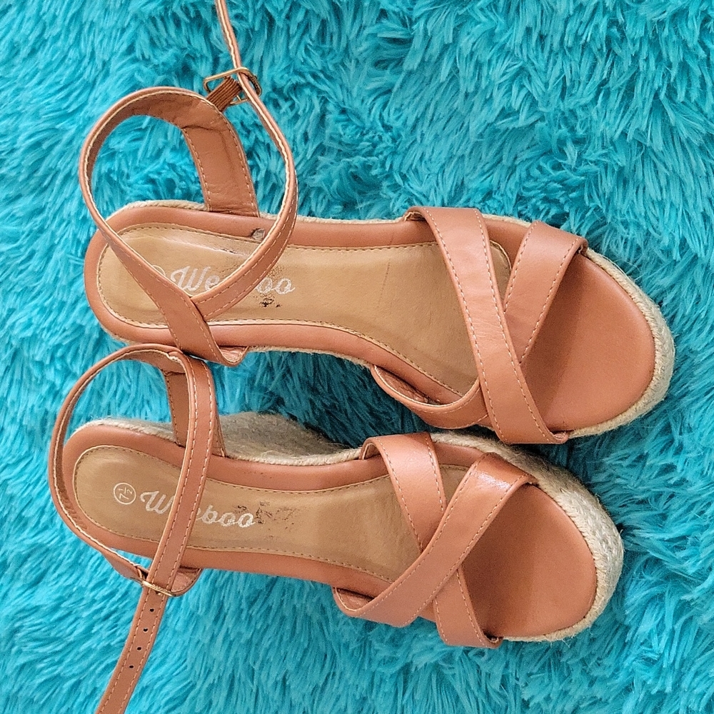 Weeboo Rope Wedges Size 7.5